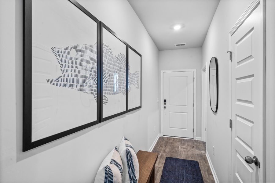 Furnished interior view inside a new home in Lindera Preserve at Cane Bay Plantation, Summerville (Image 3).