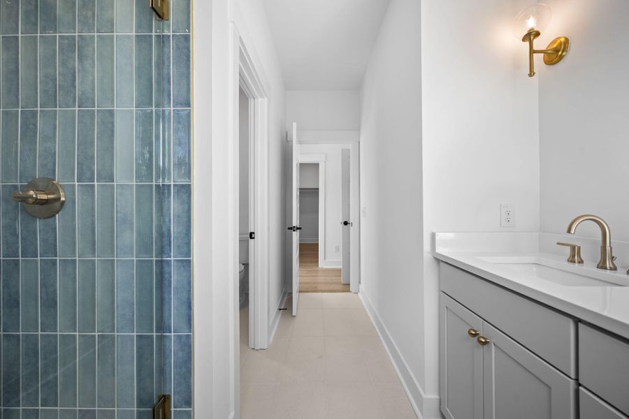 Furnished interior view inside a new home in , Johns Island (Image 7).