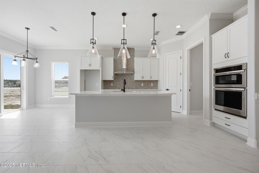 Furnished interior view inside a new home in Silver Landing At Silverleaf, St. Augustine (Image 5). Furnished interior view inside a new home in Silver Landing At Silverleaf, St. Augustine (Image 5).