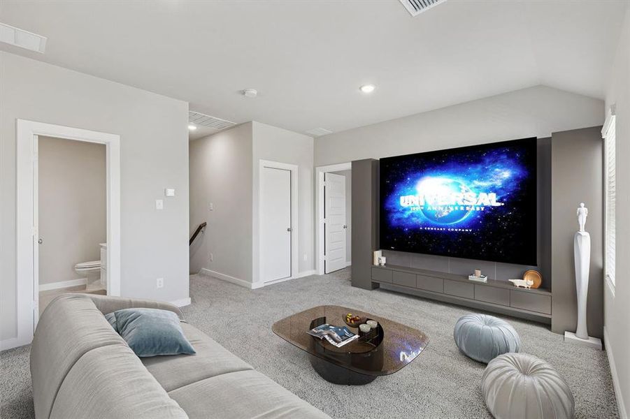 Furnished interior view inside a new home in Lone Oak, Alvarado (Image 13). Furnished interior view inside a new home in Lone Oak, Alvarado (Image 13).