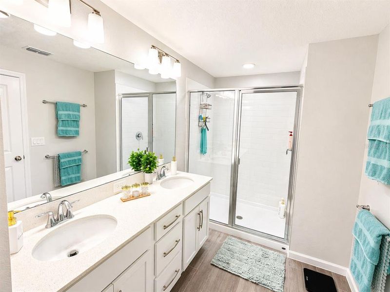 Furnished interior view inside a new home in , St. Cloud (Image 15).