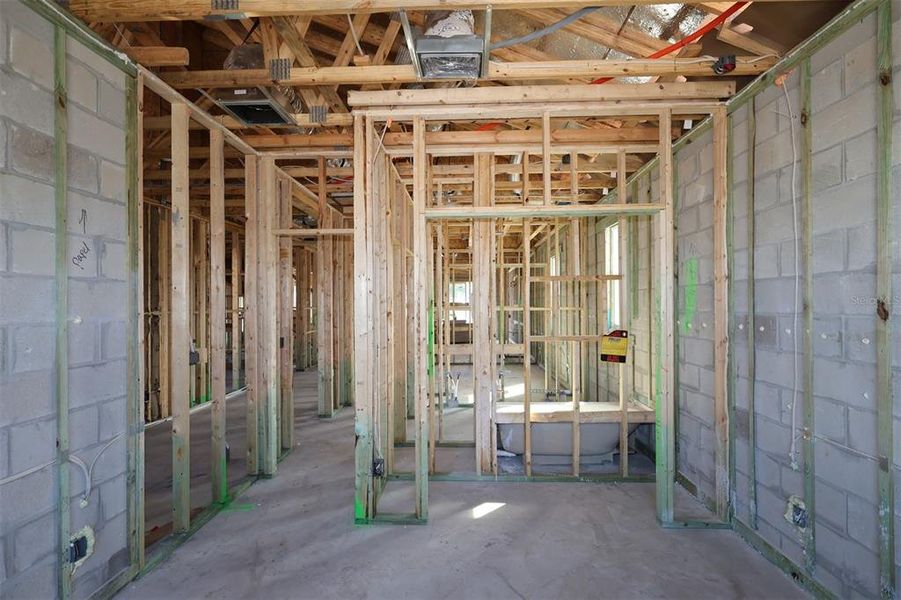 In-progress construction of a new home in Bay Lake Farms, St. Cloud, FL (Image 5).
