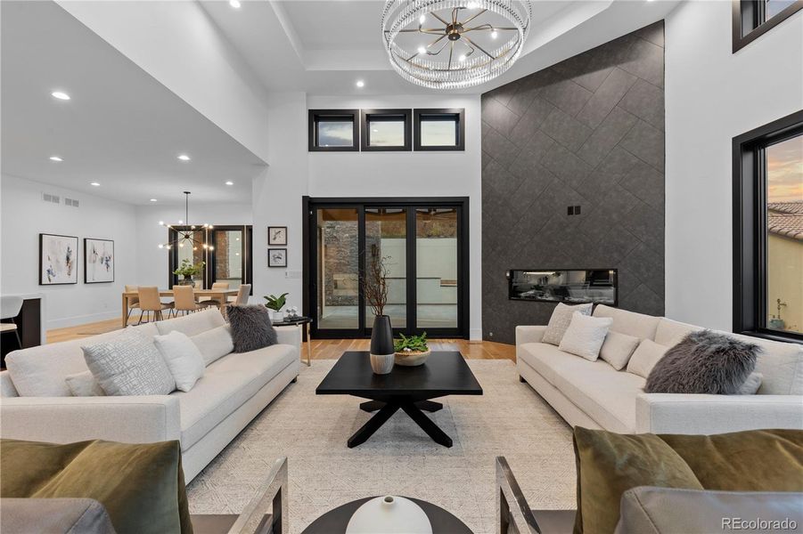 Furnished interior view inside a new home in , Littleton (Image 23).