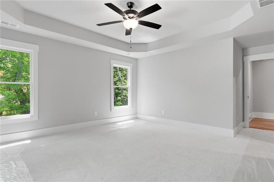 Spacious, unfurnished interior of a new home in , Canton (Image 57).