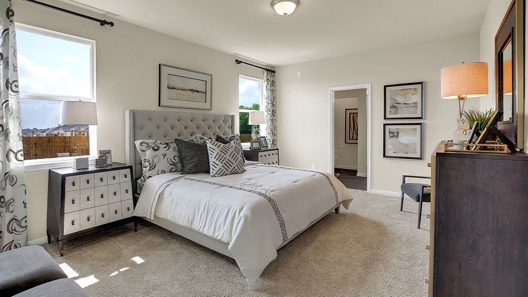 Representative furnished interior of a home built from the The Roosevelt by D.R. Horton in Southgrove, Kyle (Image 33). Representative furnished interior of a home built from the The Roosevelt by D.R. Horton in Southgrove, Kyle (Image 33).