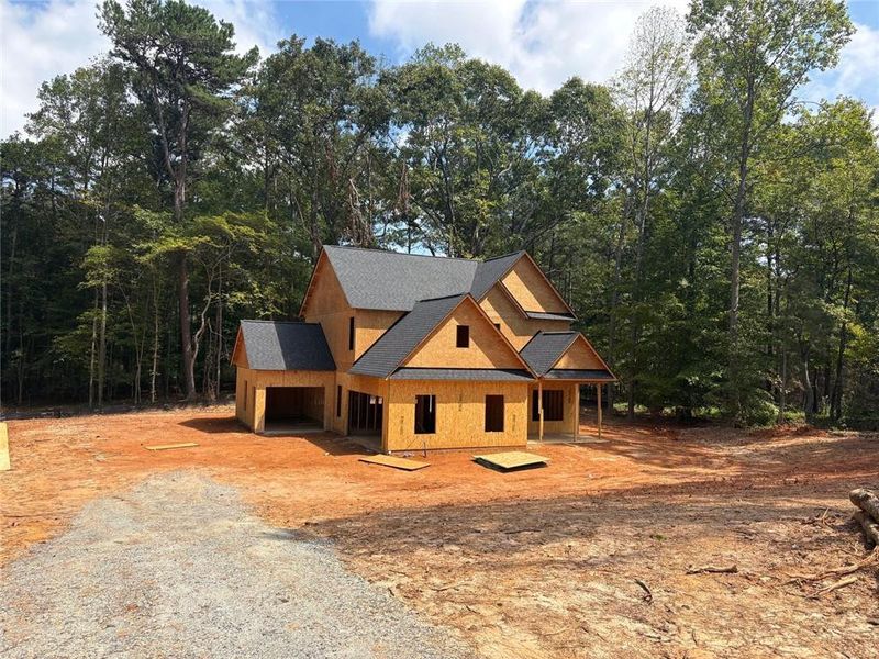 In-progress construction of a new home in , Dallas, GA (Image 6).