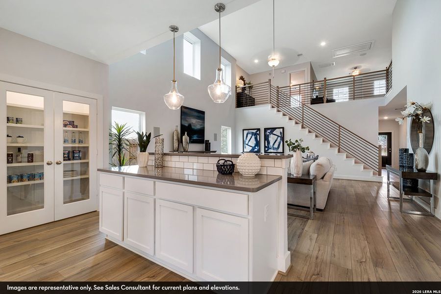 Furnished interior view inside a new home in Swenson Heights, Seguin (Image 13).