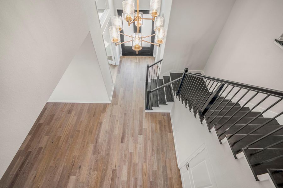 Spacious, unfurnished interior of a new home in Sienna 70′ Lots, Missouri City (Image 37).