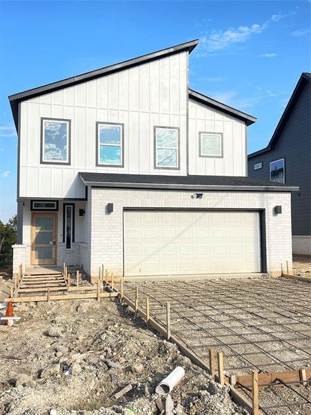 In-progress construction of a new home in , Dallas, TX (Image 5).