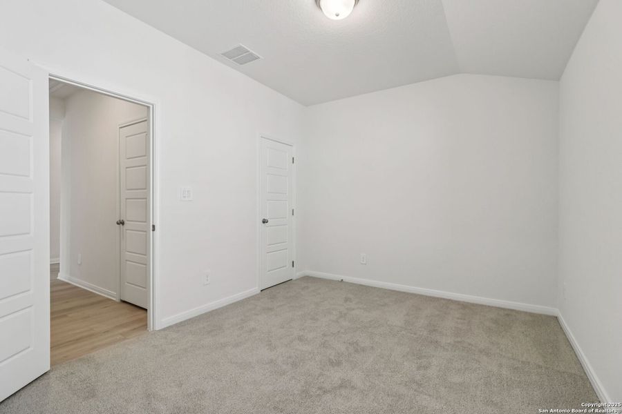 Spacious, unfurnished interior of a new home in Legendary Trails - Classic Series, Cibolo (Image 36). Spacious, unfurnished interior of a new home in Legendary Trails - Classic Series, Cibolo (Image 36).