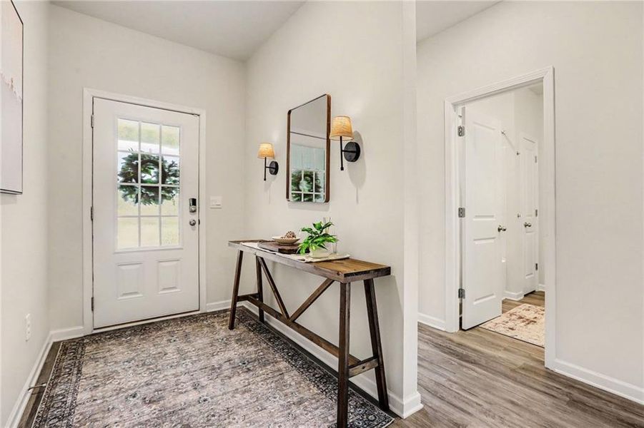 Furnished interior view inside a new home in , Canton (Image 17).