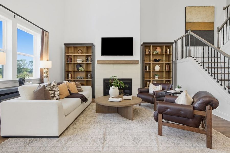Representative furnished interior of a home built from the Easton by Taylor Morrison in Watson Park, Snellville (Image 6).