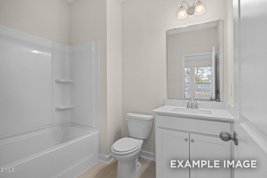 Furnished interior view inside a new home in Camden Park, Knightdale (Image 6).