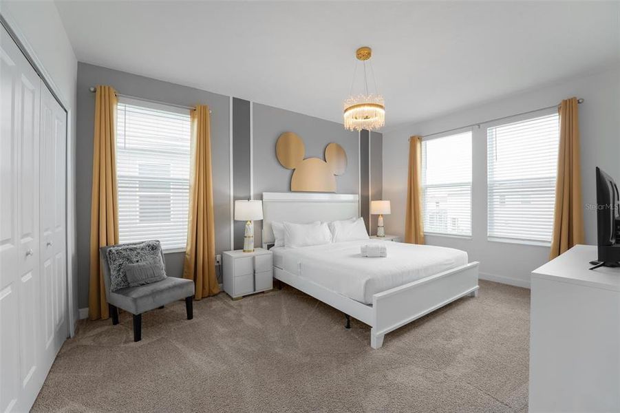 Furnished interior view inside a new home in , Davenport (Image 17).