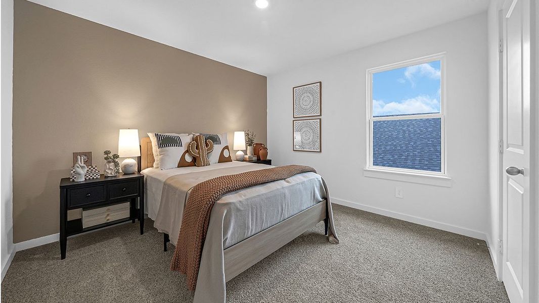 Furnished interior view inside a new home in Evergreen, Rosenberg (Image 20).