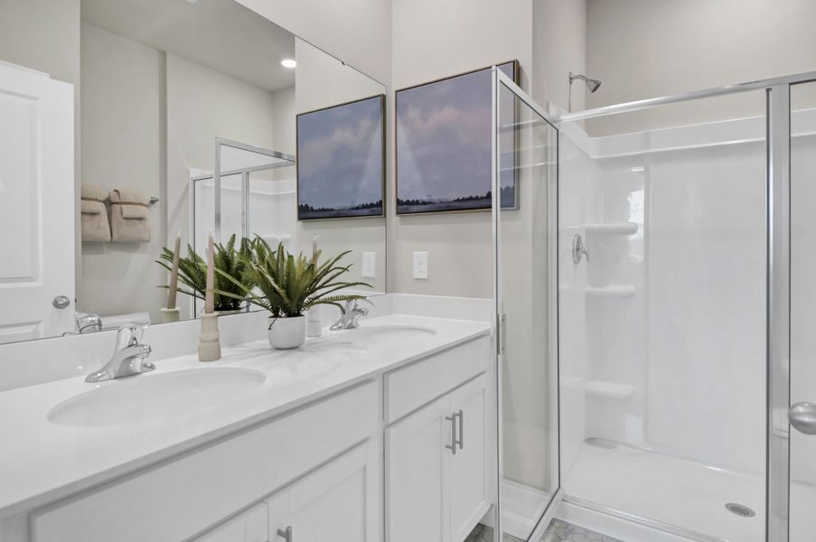 Furnished interior view inside a new home in Mulberry Landing, Orangeburg (Image 6).