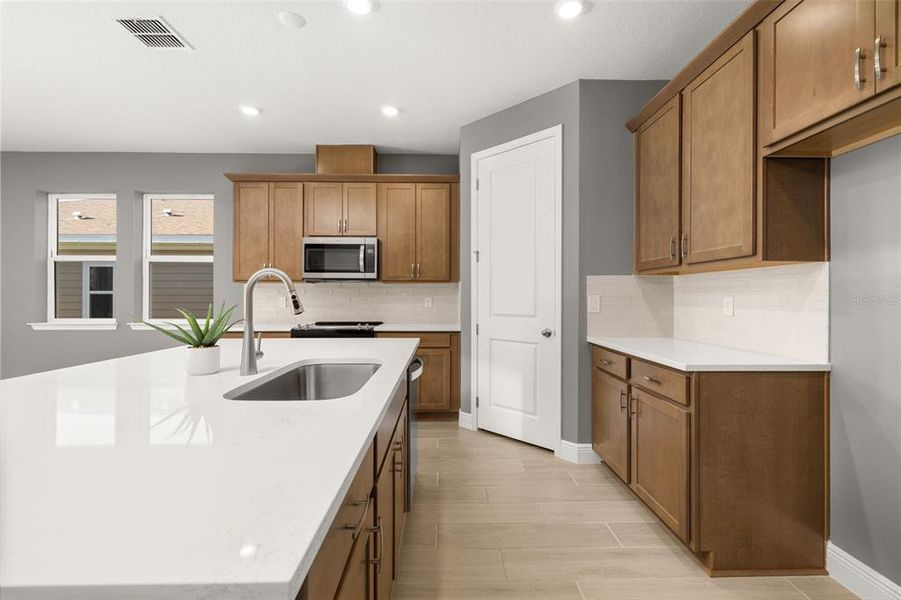 Furnished interior view inside a new home in Green Key Village, Lady Lake (Image 7).