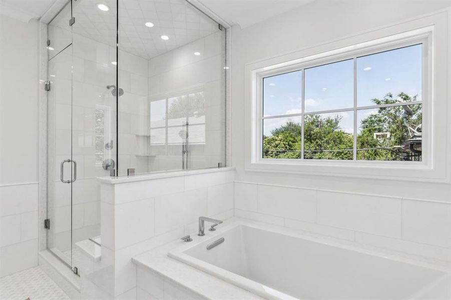 Furnished interior view inside a new home in , Dallas (Image 9). Furnished interior view inside a new home in , Dallas (Image 9).