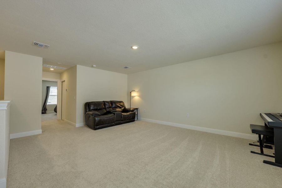 Spacious upstairs gathering room- perfect for grandchildren visiting