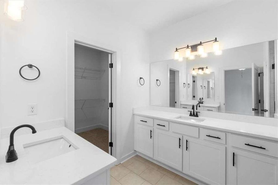 Furnished interior view inside a new home in , Monroe (Image 7).