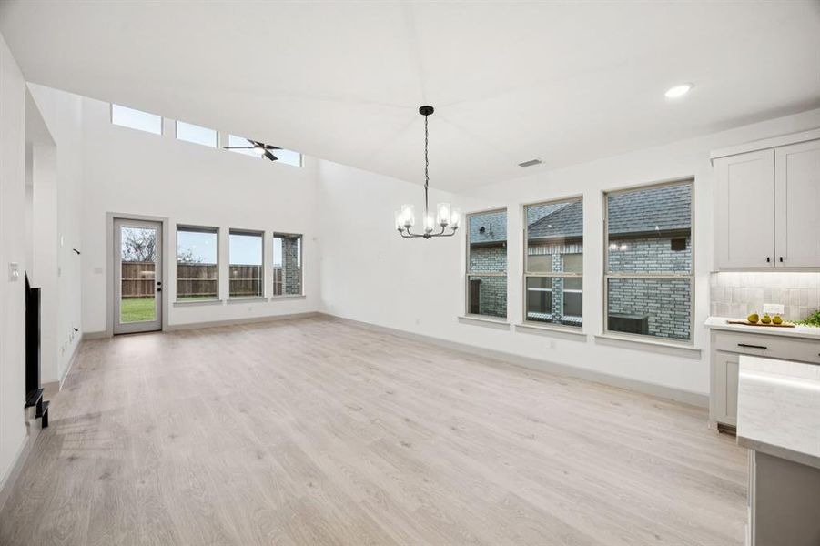 This light filled dining room is the perfect place to host family and friends.
