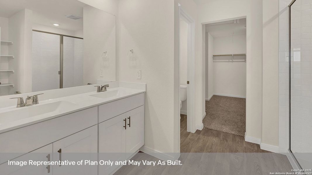 Furnished interior view inside a new home in Paramount, Kyle (Image 8).