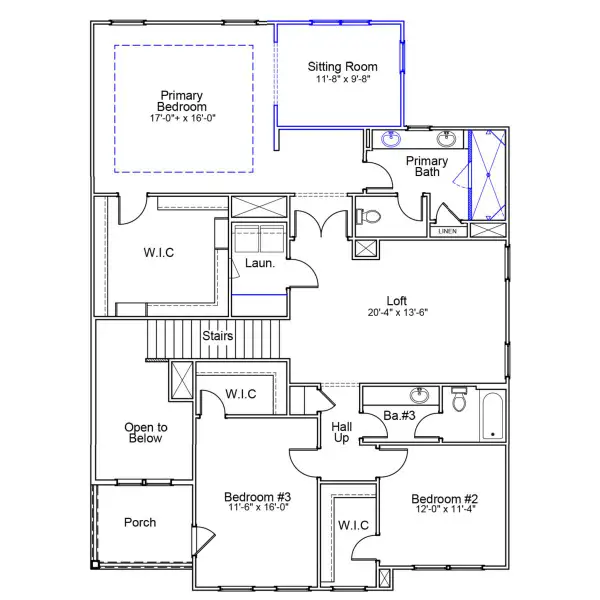 2D floor plan layout of this home in Arcadia, Myrtle Beach, SC (Image 4).