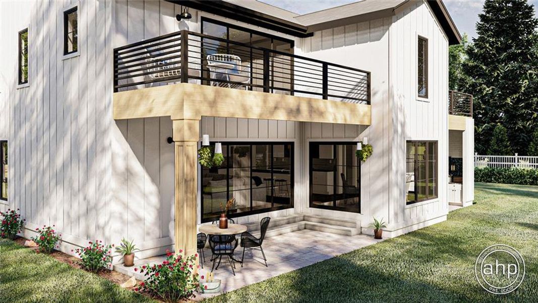 Front exterior of a new home in , Snellville, GA, highlighting curb appeal (Image 1).