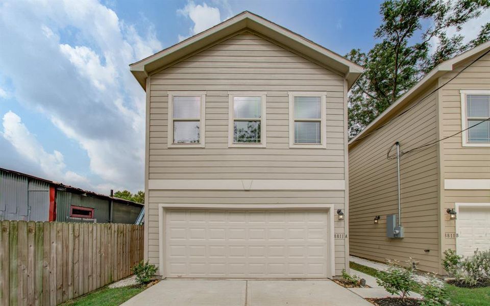 Beautiful new construction home with private driveway & 2 car garage!