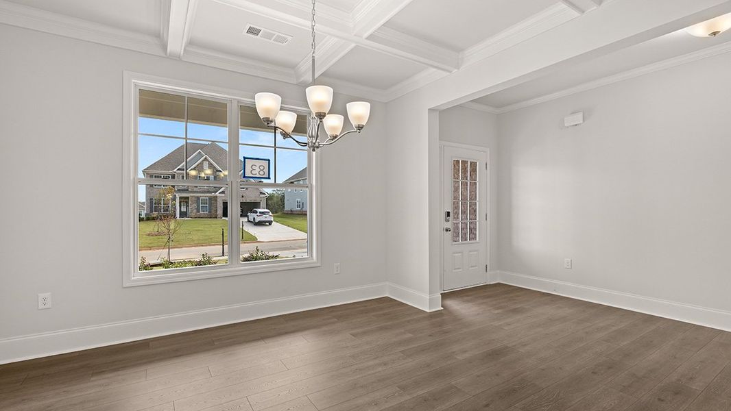 Representative unfurnished interior of a home built from the Bellview by D.R. Horton in Thalley Creek Estates, Cumming (Image 15).