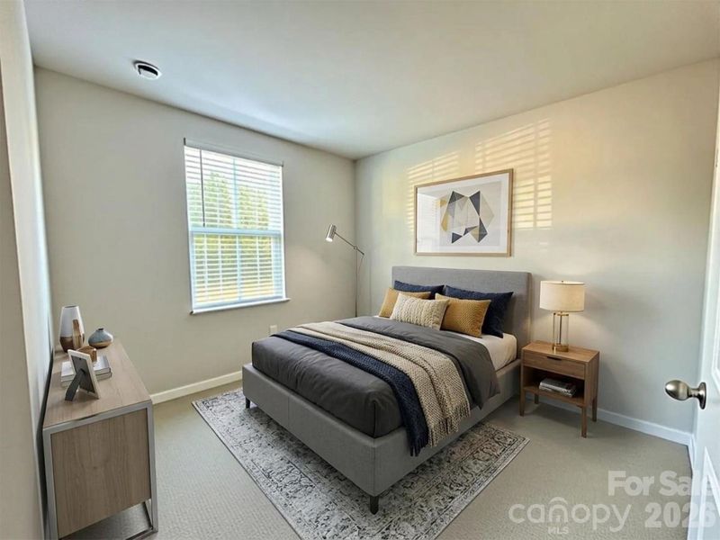 Furnished interior view inside a new home in , Charlotte (Image 15).