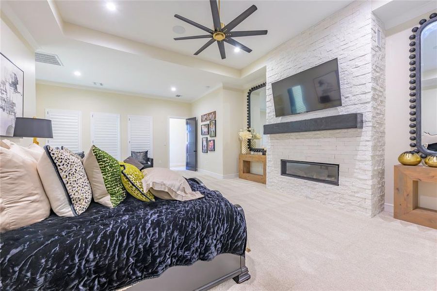 Furnished interior view inside a new home in , Odessa (Image 8).