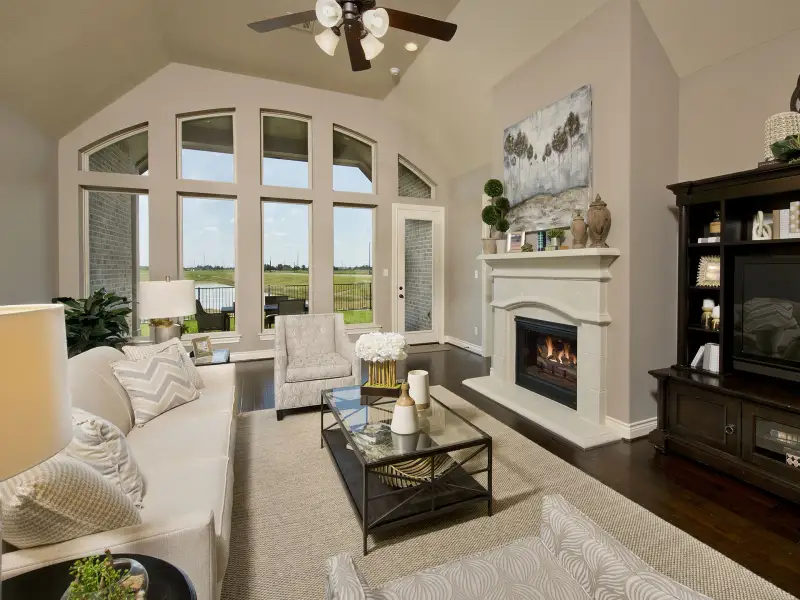 Representative furnished interior of a home built from the 3257W by Perry Homes in Briarley, Montgomery (Image 14). Representative furnished interior of a home built from the 3257W by Perry Homes in Briarley, Montgomery (Image 14).