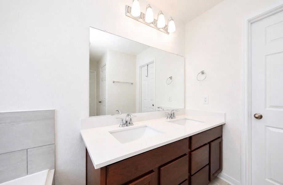 Furnished interior view inside a new home in , Katy (Image 10). Furnished interior view inside a new home in , Katy (Image 10).