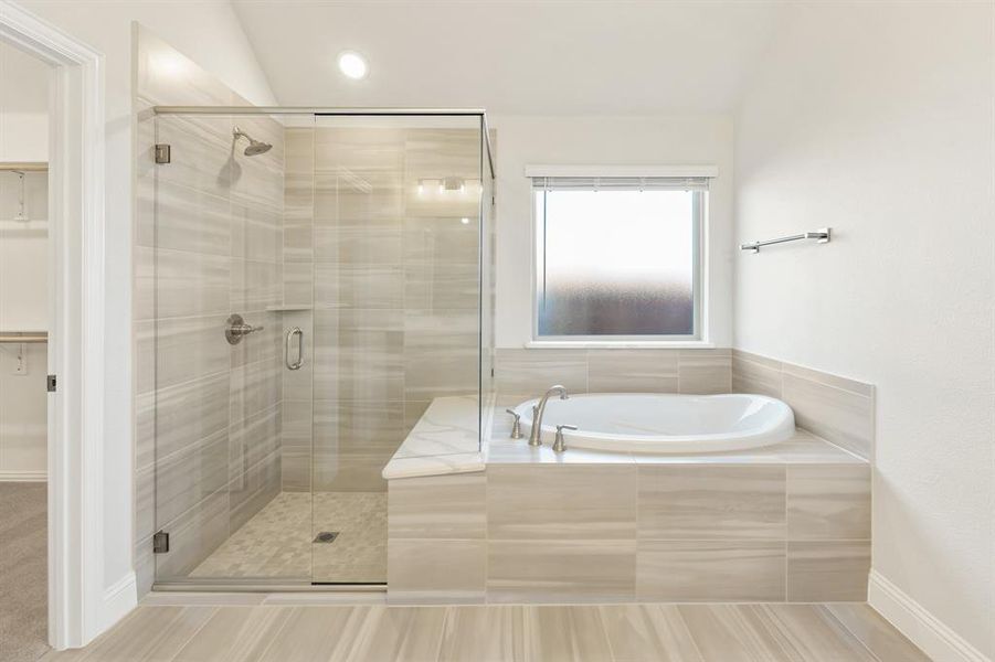 Furnished interior view inside a new home in Timberbrook, Justin (Image 17).