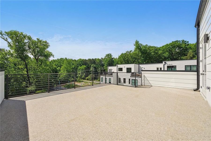 Front exterior of a new home in , Atlanta, GA, highlighting curb appeal (Image 27).