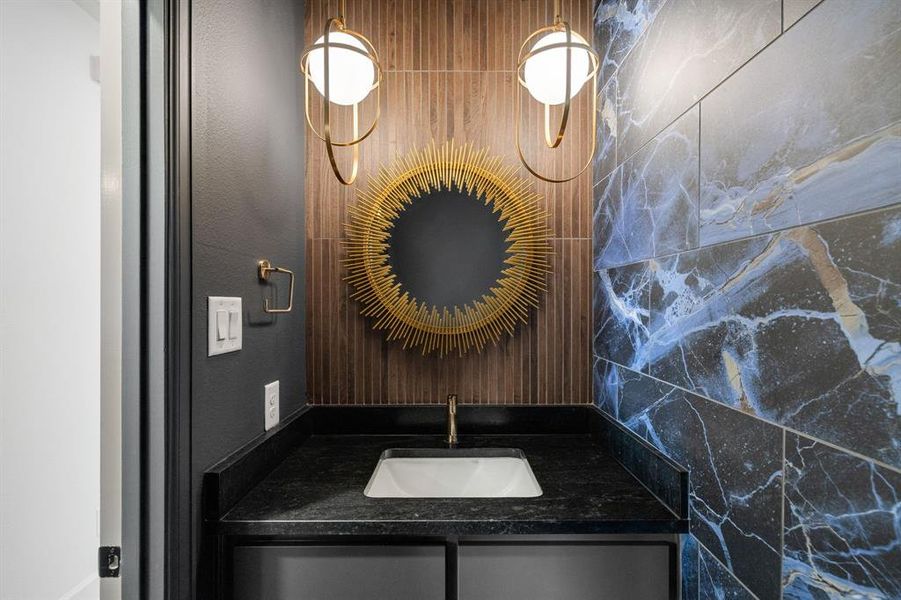 Bathroom with vanity Bathroom with vanity