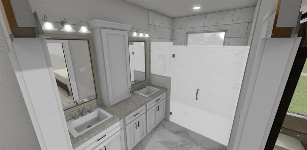 Furnished interior view inside a new home in , Sherman (Image 12).