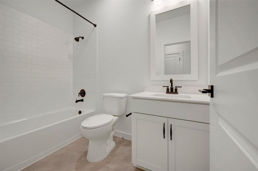 Hall bath