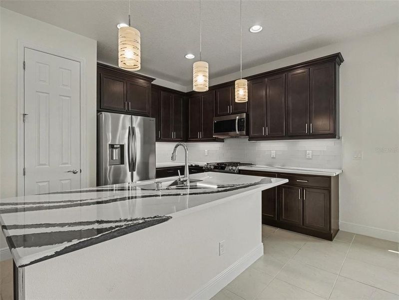 Furnished interior view inside a new home in , Parrish (Image 6).