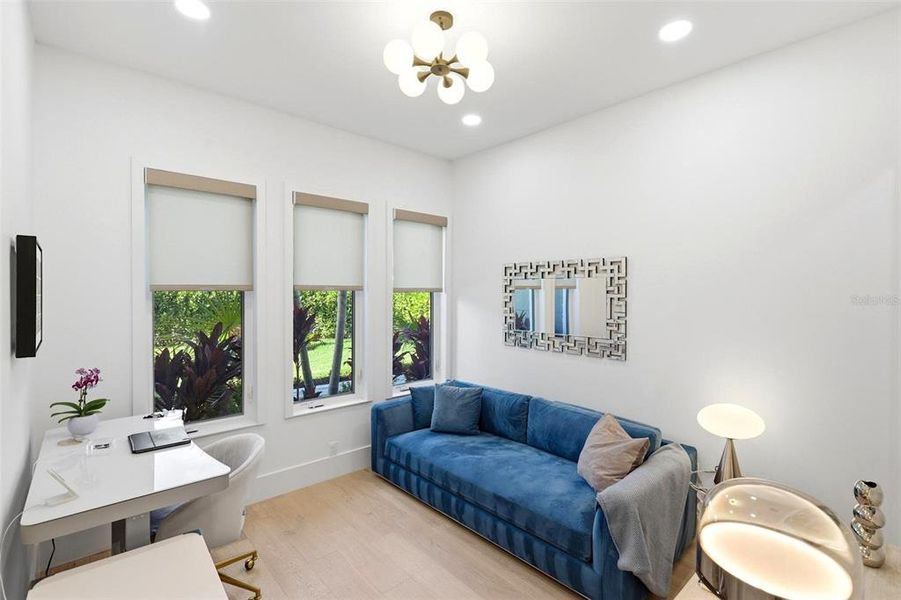 Furnished interior view inside a new home in , Sarasota (Image 55).