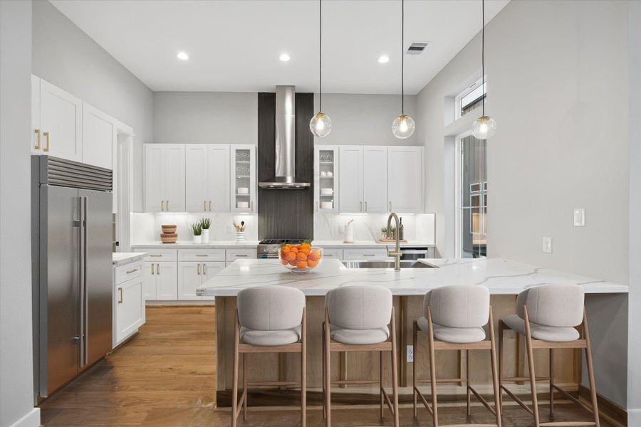 Furnished interior view inside a new home in , Houston (Image 12).