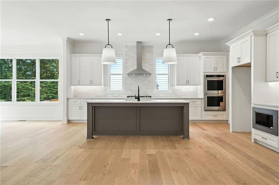 Furnished interior view inside a new home in , Marietta (Image 14).