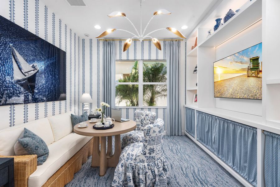 Representative furnished interior of a home built from the Luna by GL Homes in Valencia Sky (55+), Naples (Image 9).