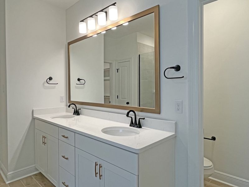 Furnished interior view inside a new home in Bird Song at Hammock Bay, Freeport (Image 11).