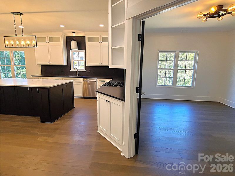 Furnished interior view inside a new home in , Hickory (Image 9).