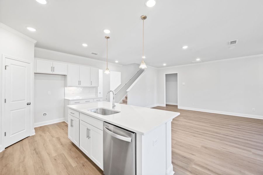 Furnished interior view inside a new home in Carriage Estates, Lexington (Image 9).