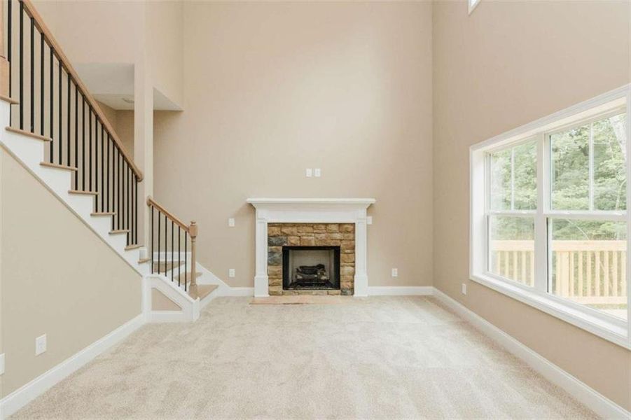 Spacious, unfurnished interior of a new home in , Douglasville (Image 71). Spacious, unfurnished interior of a new home in , Douglasville (Image 71).