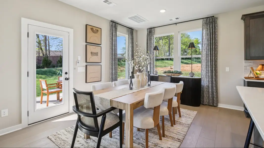 Representative furnished interior of a home built from the Jasmine by DRB Homes in Spring Branch, Smyrna (Image 15).