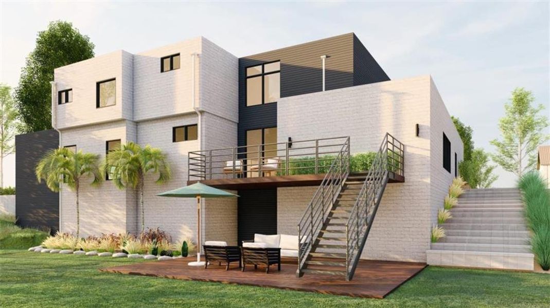 Front exterior of a new home in , McDonough, GA, highlighting curb appeal (Image 1).